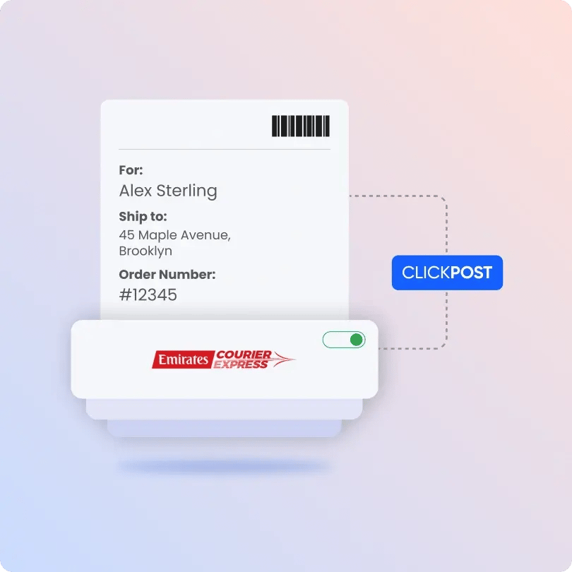 Emirates-Courier-Express- integration