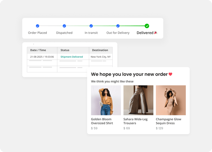 Deliver an experience, not just a package